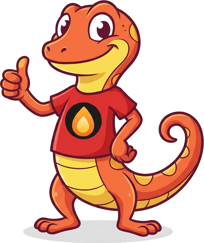 Sparky ready to help